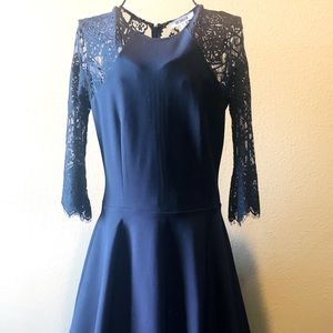 BB Dakota dark blue dress from Nordstrom